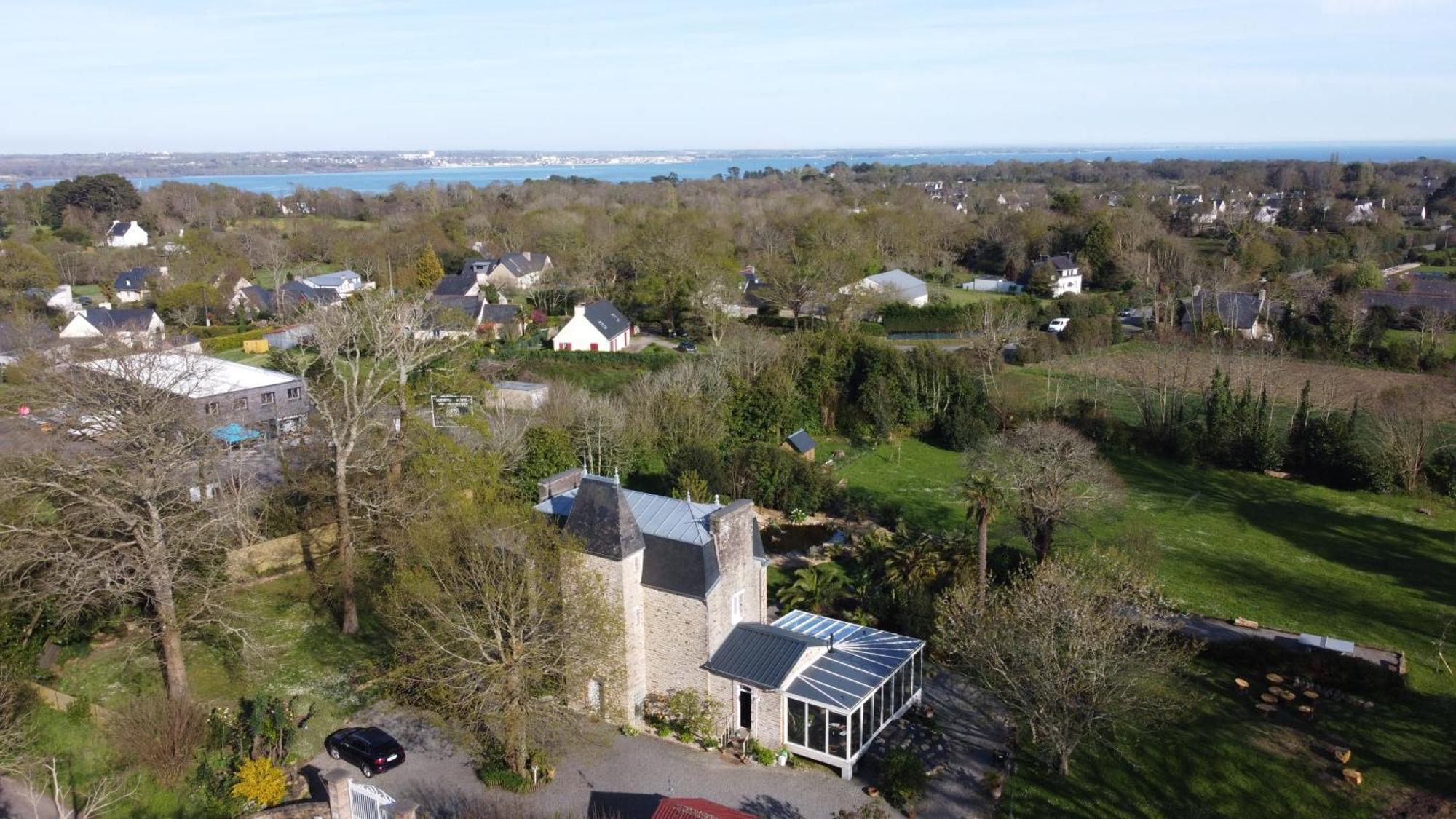 Bed and Breakfast Manoir De Lanveur Fouesnant Exterior foto
